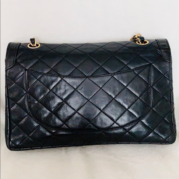 Auth CHANEL 2.55 Paris Limited Jumbo Flap bag - Picture 3 of 8